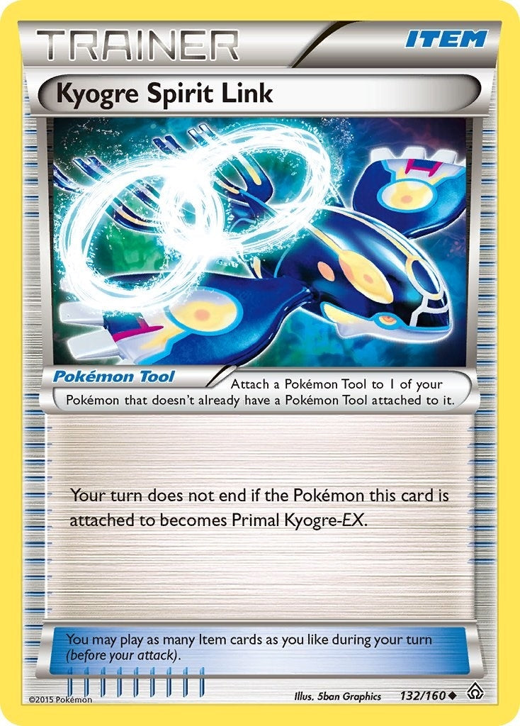Image for Kyogre Spirit Link (XY - Primal Clash) (132/160) - Pokemon