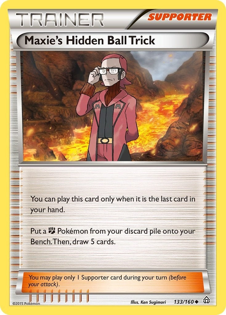 Image for Maxie's Hidden Ball Trick (XY - Primal Clash) (133/160) - Pokemon