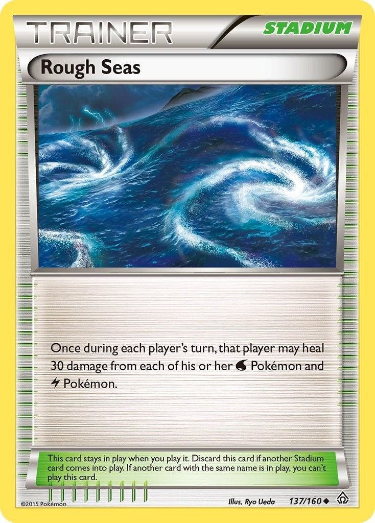 Image for Rough Seas (XY - Primal Clash) (137/160) - Pokemon