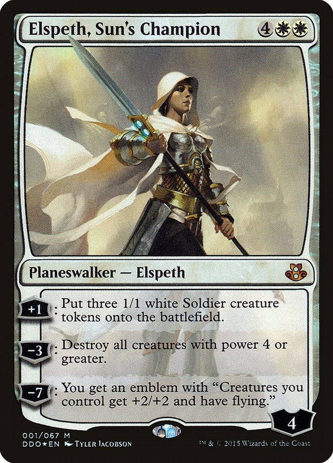 Image for Elspeth, Sun's Champion (Duel Decks: Elspeth vs. Kiora) (1) - Magic: The Gathering