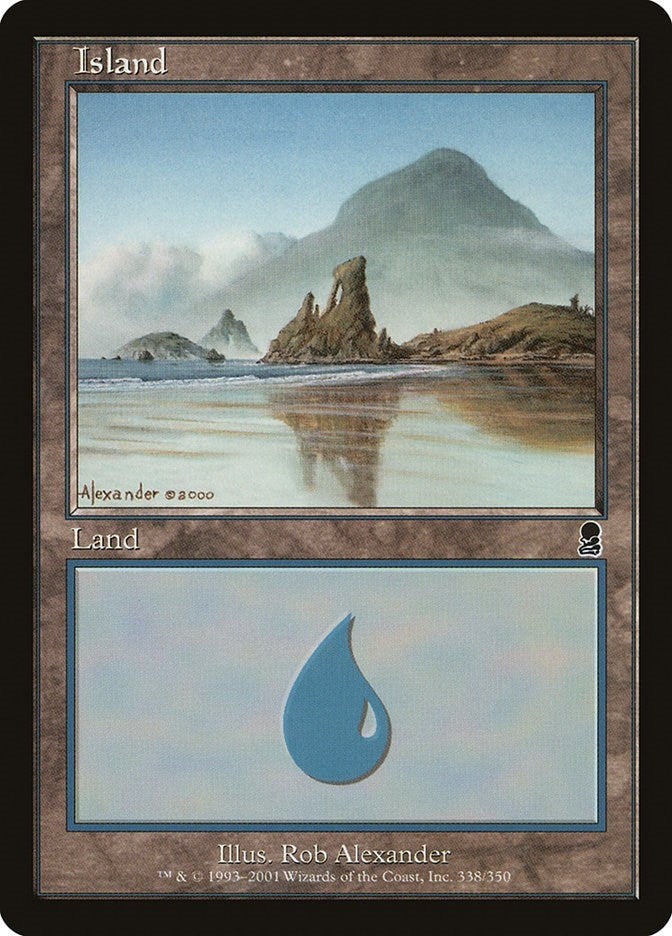 Image for Island (338) (Odyssey) (338) - Magic: The Gathering