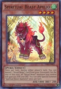 Image for Spiritual Beast Apelio (The Secret Forces) (THSF-EN025) - YuGiOh