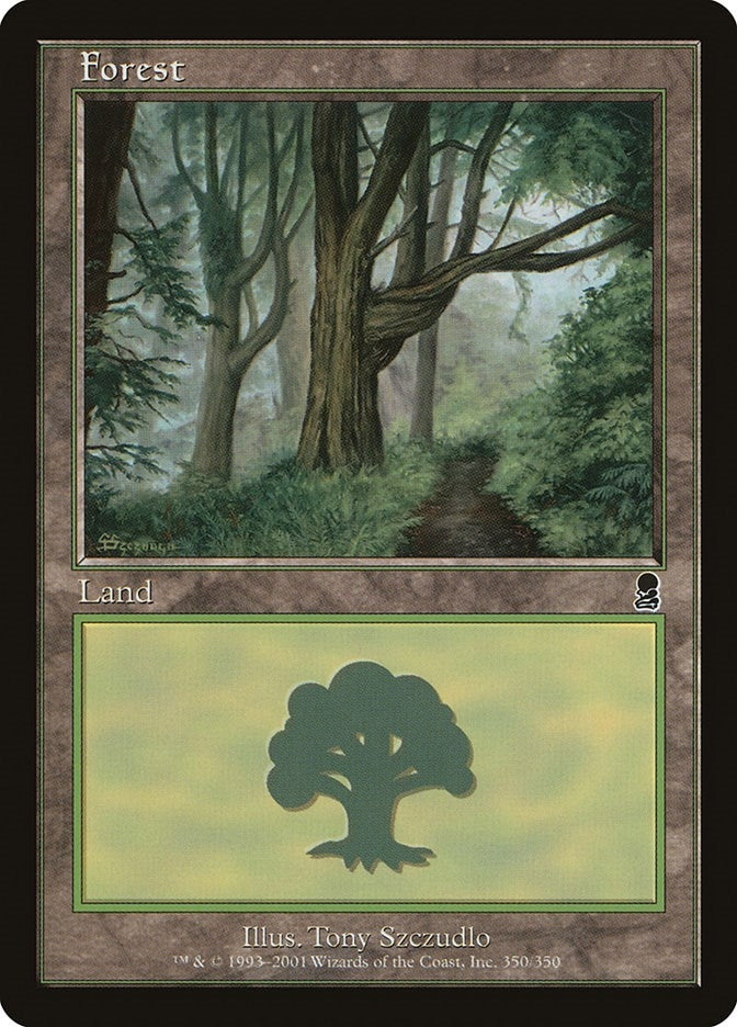 Image for Forest (350) (Odyssey) (350) - Magic: The Gathering