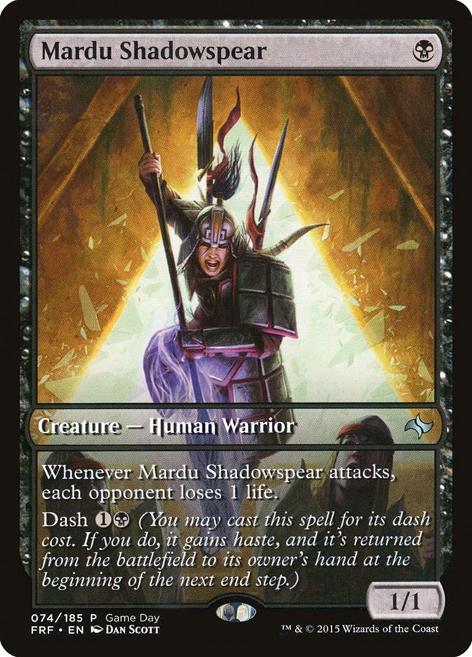 Image for Mardu Shadowspear (Game Day & Store Championship Promos) (74) - Magic: The Gathering
