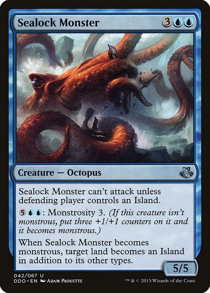 Image for Sealock Monster (Duel Decks: Elspeth vs. Kiora) (42) - Magic: The Gathering