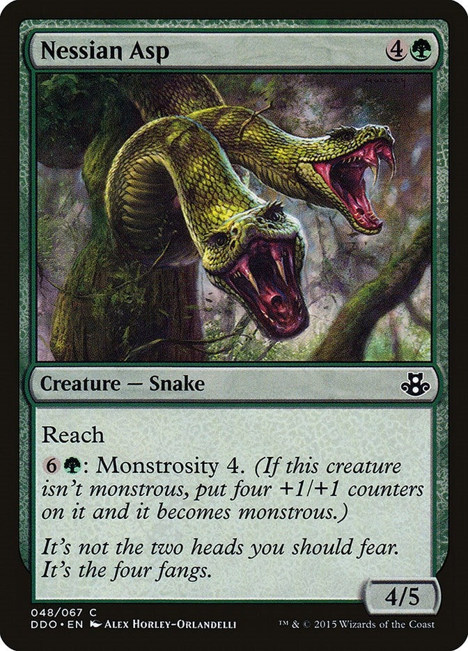 Image for Nessian Asp (Duel Decks: Elspeth vs. Kiora) (48) - Magic: The Gathering