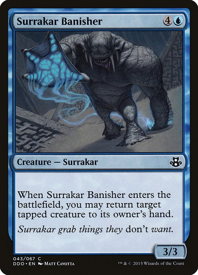 Image for Surrakar Banisher (Duel Decks: Elspeth vs. Kiora) (43) - Magic: The Gathering
