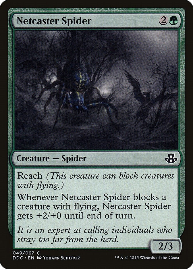 Image for Netcaster Spider (Duel Decks: Elspeth vs. Kiora) (49) - Magic: The Gathering