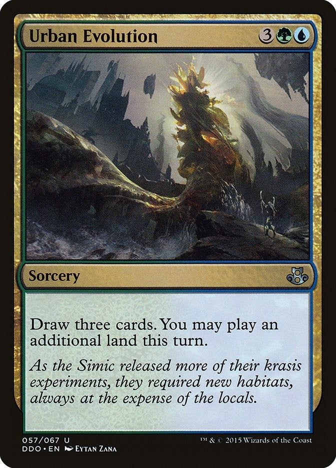 Image for Urban Evolution (Duel Decks: Elspeth vs. Kiora) (57) - Magic: The Gathering