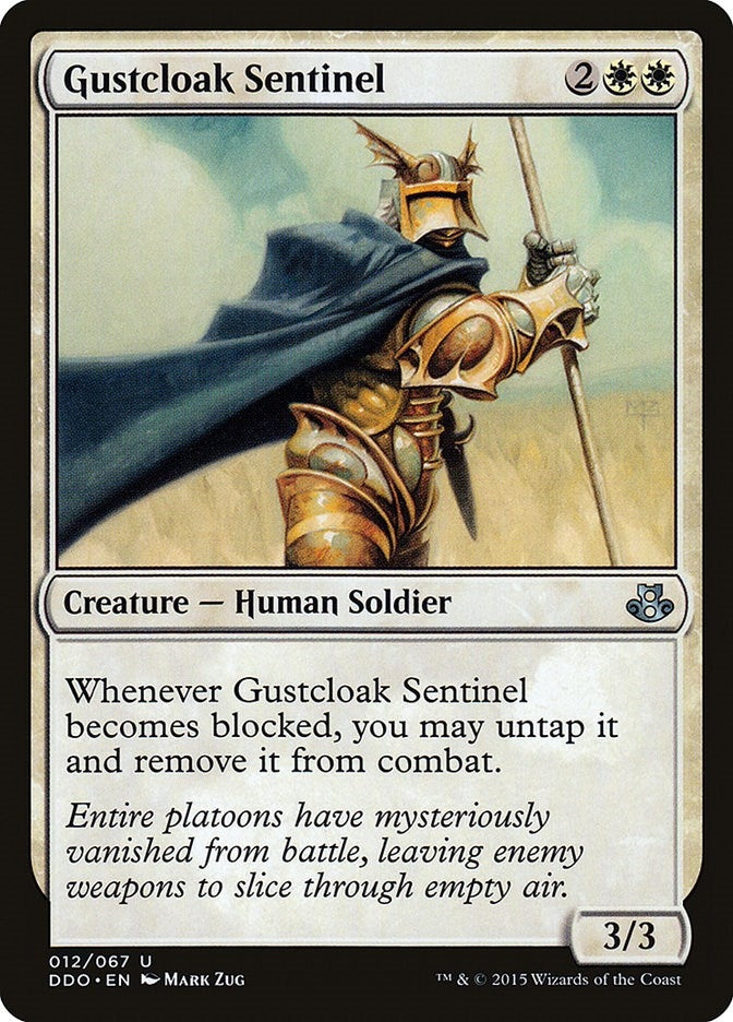 Image for Gustcloak Sentinel (Duel Decks: Elspeth vs. Kiora) (12) - Magic: The Gathering