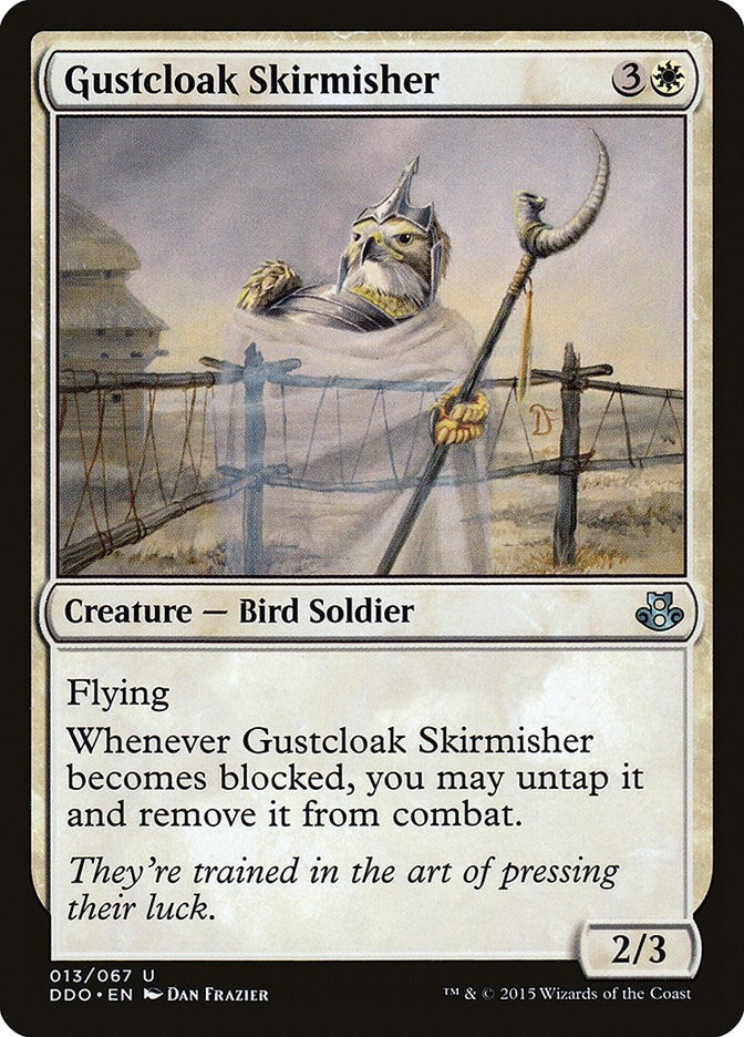 Image for Gustcloak Skirmisher (Duel Decks: Elspeth vs. Kiora) (13) - Magic: The Gathering