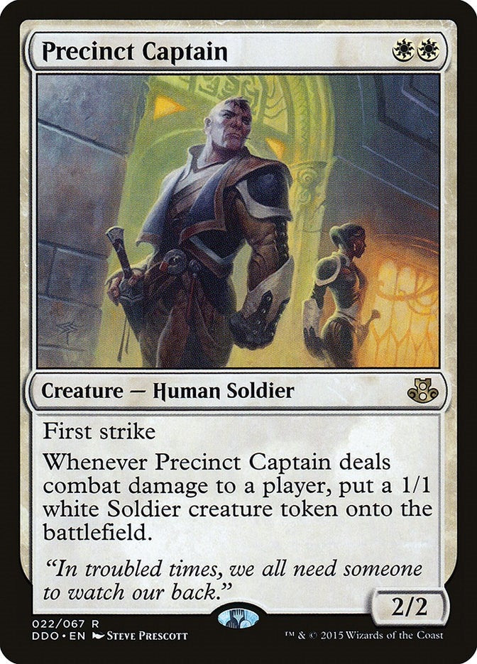 Image for Precinct Captain (Duel Decks: Elspeth vs. Kiora) (22) - Magic: The Gathering