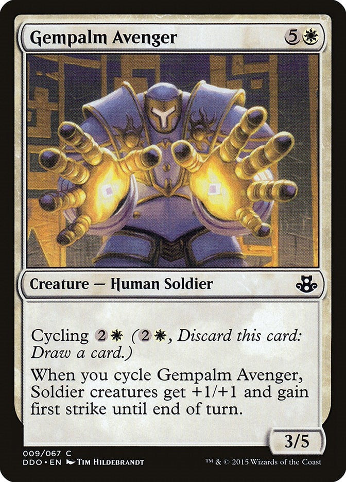 Image for Gempalm Avenger (Duel Decks: Elspeth vs. Kiora) (9) - Magic: The Gathering