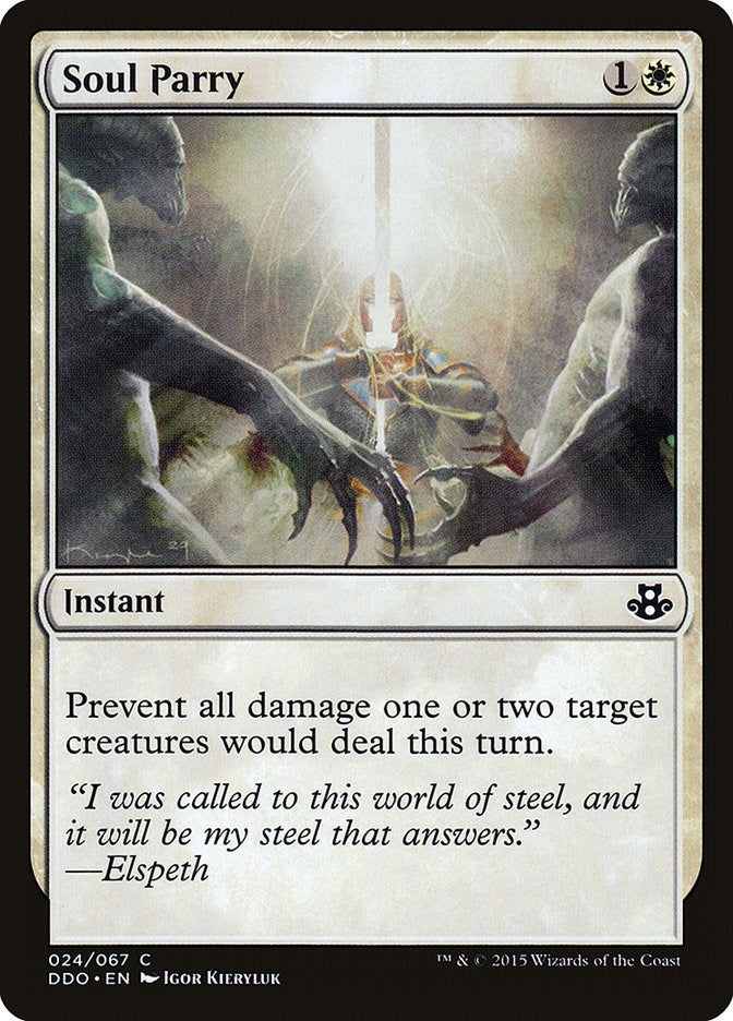 Image for Soul Parry (Duel Decks: Elspeth vs. Kiora) (24) - Magic: The Gathering