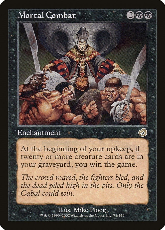Image for Mortal Combat (Torment) (71) - Magic: The Gathering