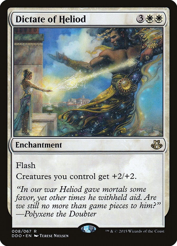 Image for Dictate of Heliod (Duel Decks: Elspeth vs. Kiora) (8) - Magic: The Gathering