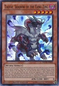 Image for Taotie, Shadow of the Yang Zing (SE) (The New Challengers) (NECH-ENS05) - YuGiOh