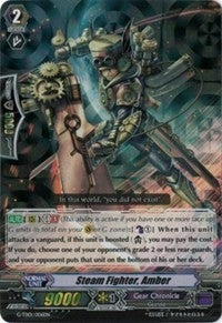 Image for Steam Fighter, Amber (Foil) (G-TD01: Awakening Of The Interdimensional Dragon) (G-TD01/006EN) - Cardfight Vanguard