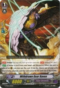 Image for Withdrawn Gear Raven (G-TD01: Awakening Of The Interdimensional Dragon) (G-TD01/013EN) - Cardfight Vanguard