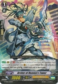 Image for Archer of Heaven's Tower (G-TD02: Divine Swordsman of the Shiny Star) (G-TD02/010EN) - Cardfight Vanguard