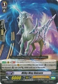 Image for Milky Way Unicorn (G-TD02: Divine Swordsman of the Shiny Star) (G-TD02/012EN) - Cardfight Vanguard