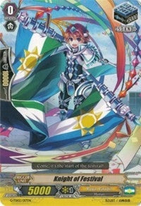 Image for Knight of Festival (G-TD02: Divine Swordsman of the Shiny Star) (G-TD02/017EN) - Cardfight Vanguard