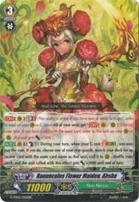 Image for Ranunculus Flower Maiden, Ahsha (Foil) (G-TD03: Flower Maiden of Purity) (G-TD03/002EN) - Cardfight Vanguard