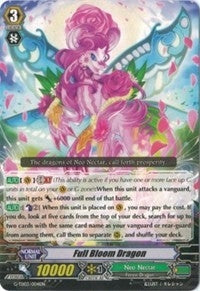 Image for Full Bloom Dragon (G-TD03: Flower Maiden of Purity) (G-TD03/004EN) - Cardfight Vanguard