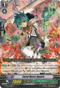 Image for Coral Berry Squire (G-TD03: Flower Maiden of Purity) (G-TD03/010EN) - Cardfight Vanguard