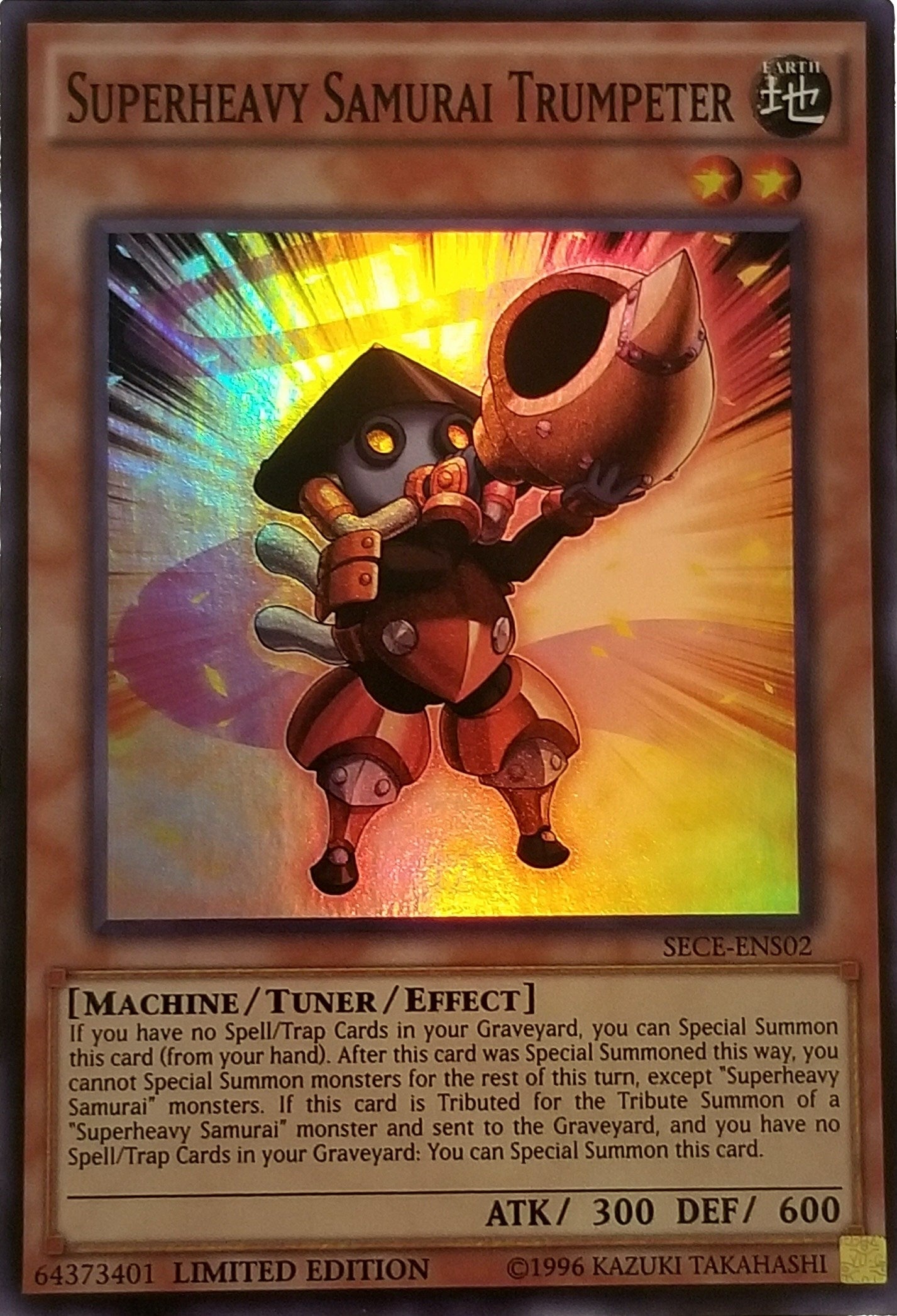 Image for Superheavy Samurai Trumpeter (SE) (Secrets of Eternity) (SECE-ENS02) - YuGiOh