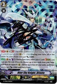 Image for Blue Sky Knight, Altmile (Signed Foil) (G-TD02: Divine Swordsman of the Shiny Star) (G-TD02/002EN) - Cardfight Vanguard