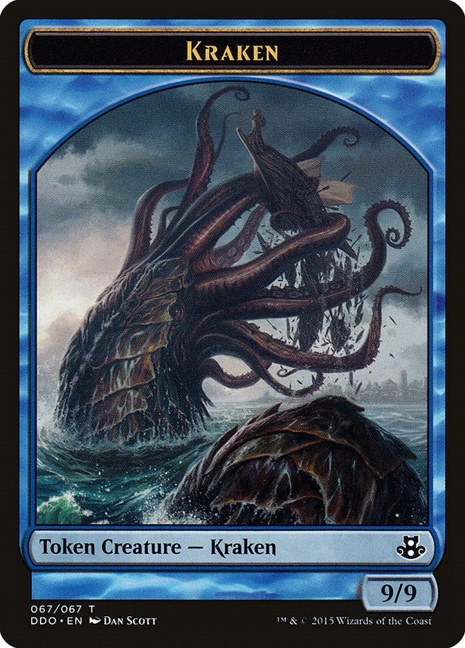 Image for Kraken Token (Duel Decks: Elspeth vs. Kiora) (67) - Magic: The Gathering