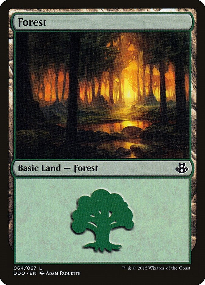 Image for Forest (064) (Duel Decks: Elspeth vs. Kiora) (64) - Magic: The Gathering