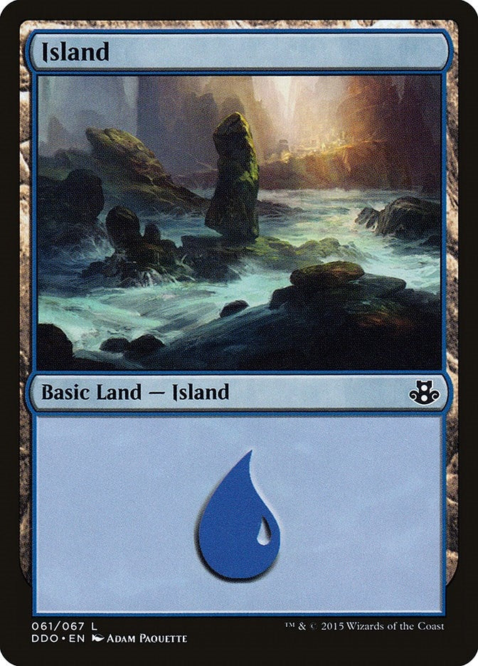 Image for Island (061) (Duel Decks: Elspeth vs. Kiora) (61) - Magic: The Gathering