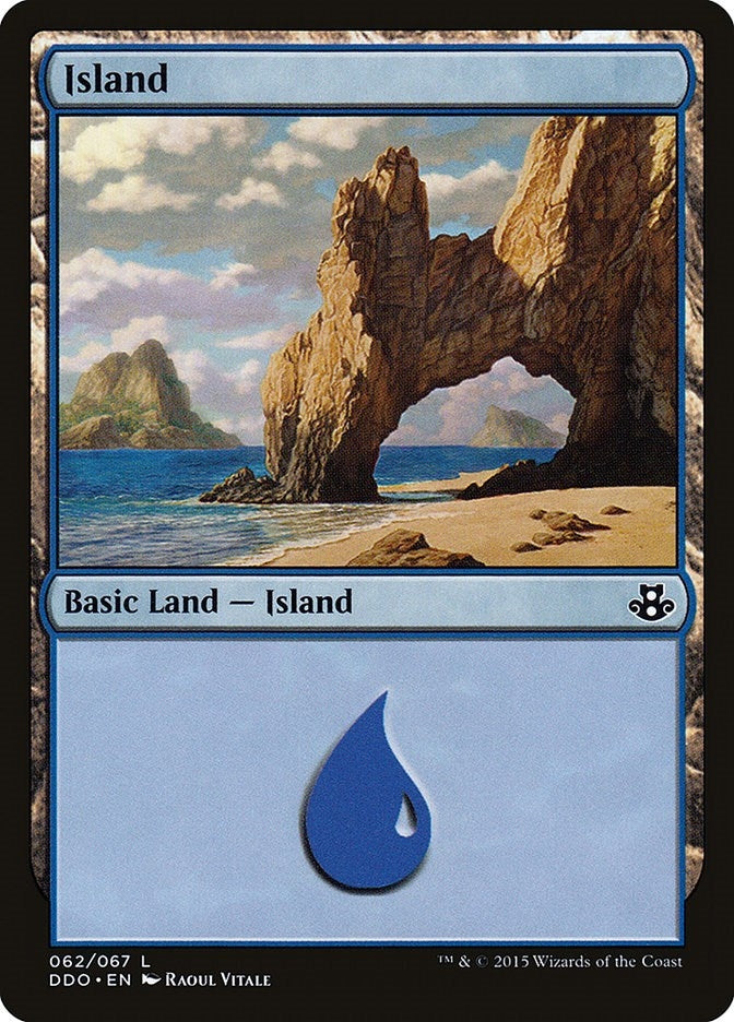Image for Island (062) (Duel Decks: Elspeth vs. Kiora) (62) - Magic: The Gathering