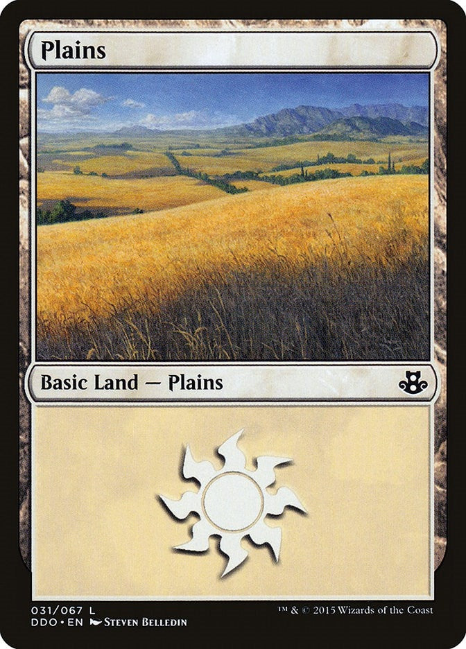 Image for Plains (031) (Duel Decks: Elspeth vs. Kiora) (31) - Magic: The Gathering
