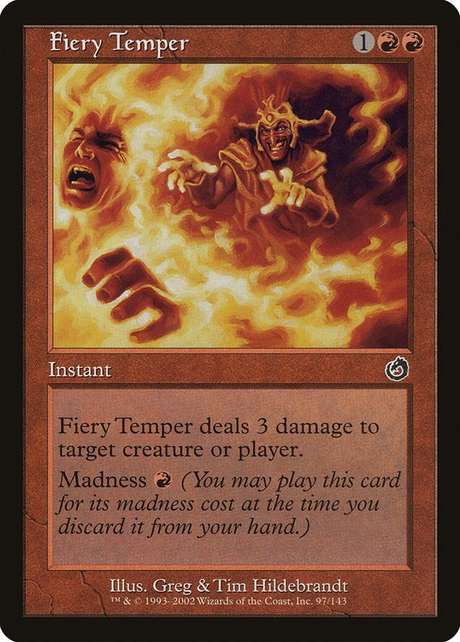 Image for Fiery Temper (Torment) (97) - Magic: The Gathering