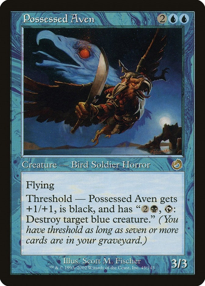 Image for Possessed Aven (Torment) (45) - Magic: The Gathering