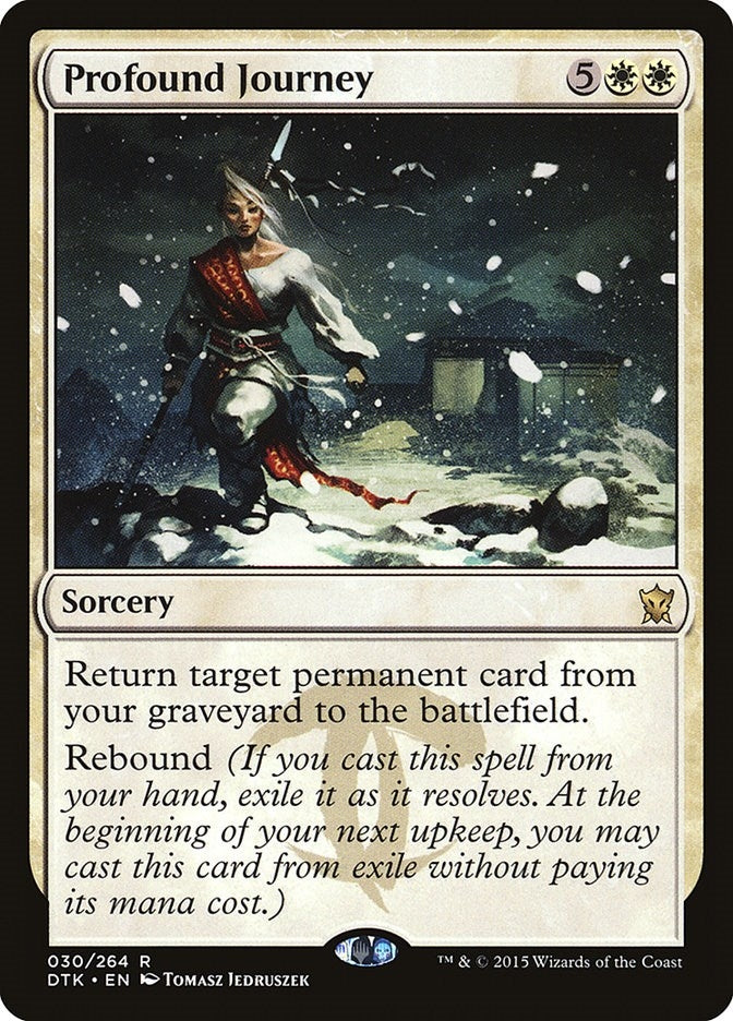 Image for Profound Journey (Dragons of Tarkir) (30) - Magic: The Gathering
