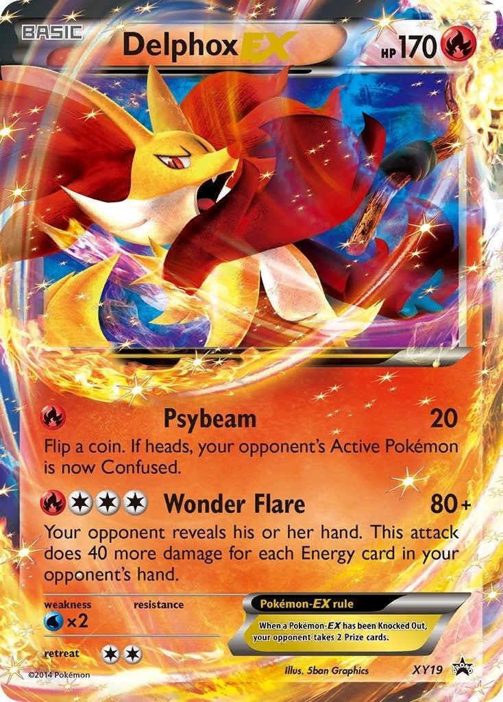 Image for Delphox EX - XY19 (XY Promos) (XY19) - Pokemon