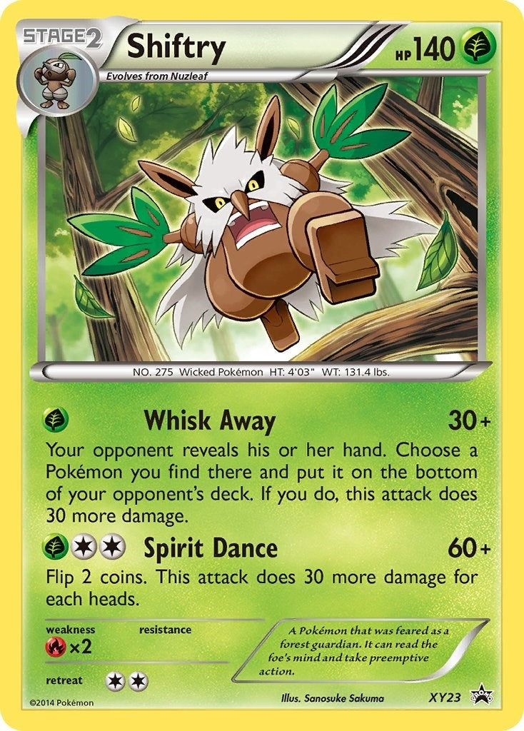 Image for Shiftry - XY23 (XY Promos) (XY23) - Pokemon