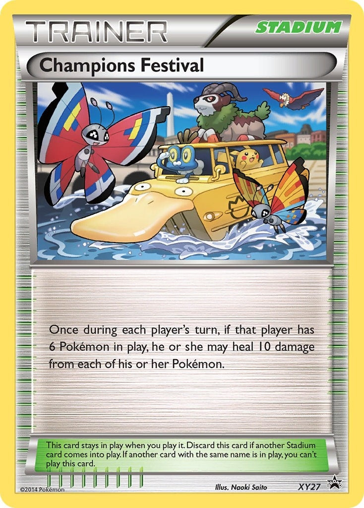 Image for Champions Festival - XY27 (2014) (XY Promos) (XY27) - Pokemon