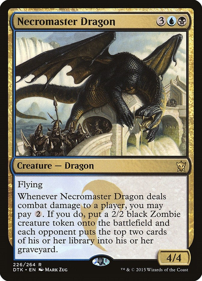 Image for Necromaster Dragon (Dragons of Tarkir) (226) - Magic: The Gathering
