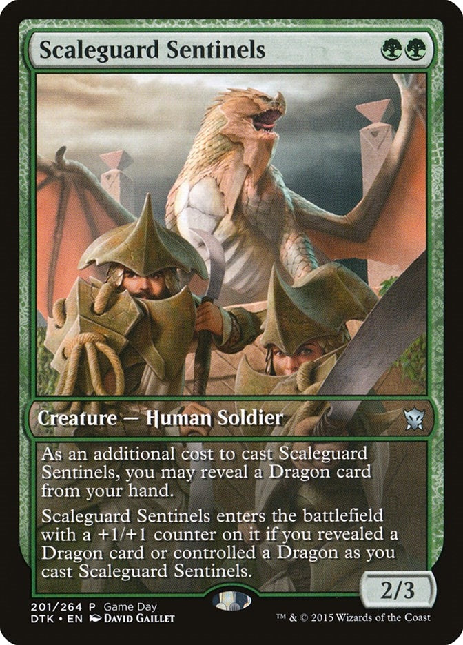 Image for Scaleguard Sentinels (Game Day & Store Championship Promos) (201) - Magic: The Gathering