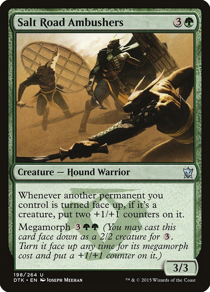 Image for Salt Road Ambushers (Dragons of Tarkir) (198) - Magic: The Gathering
