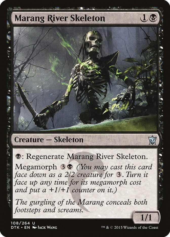 Image for Marang River Skeleton (Dragons of Tarkir) (108) - Magic: The Gathering