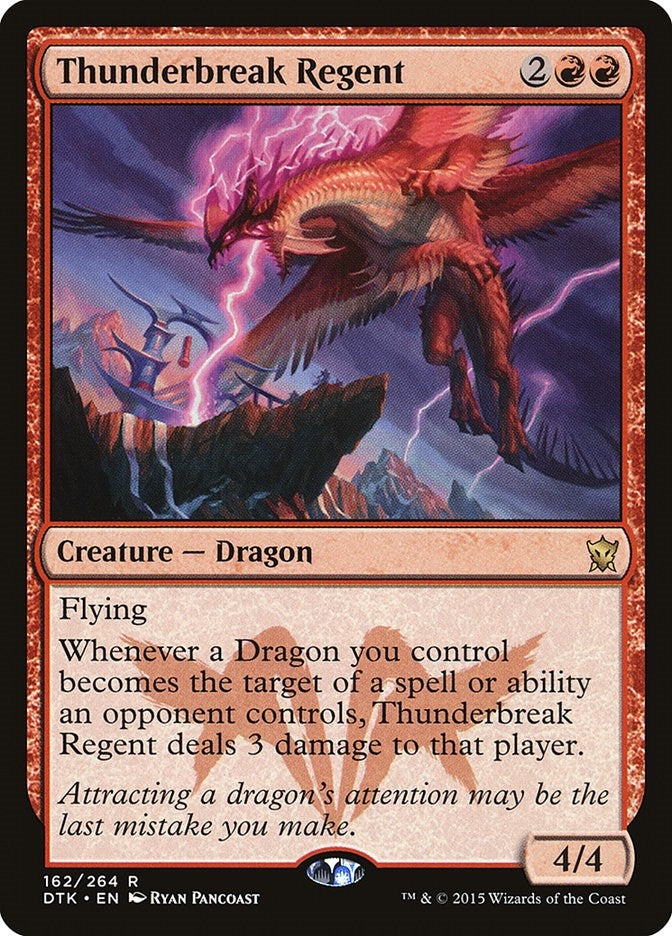 Image for Thunderbreak Regent (Dragons of Tarkir) (162) - Magic: The Gathering