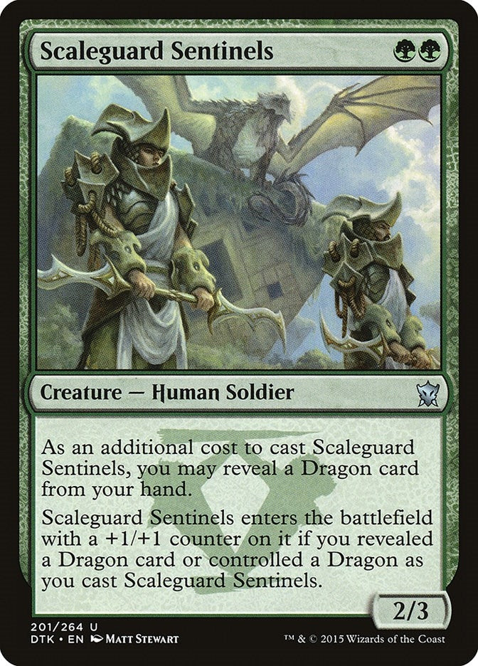Image for Scaleguard Sentinels (Dragons of Tarkir) (201) - Magic: The Gathering