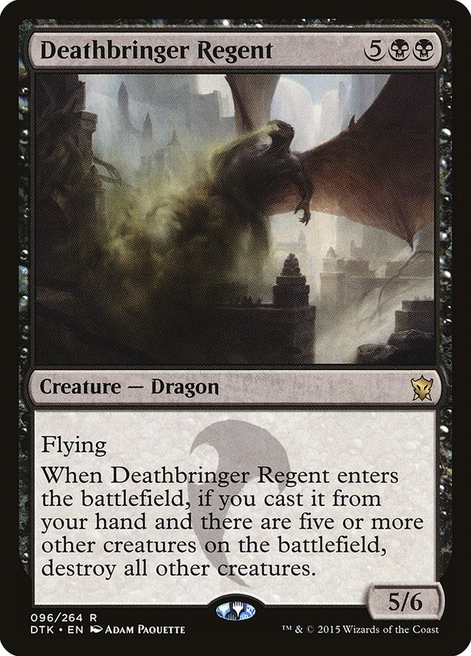 Image for Deathbringer Regent (Dragons of Tarkir) (96) - Magic: The Gathering