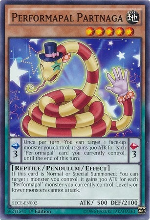 Image for Performapal Partnaga (Secrets of Eternity) (SECE-EN002) - YuGiOh